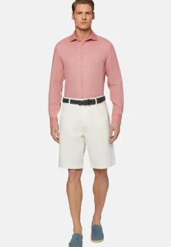 Regular Fit Linen Shirt|Boggi Milano Fashion