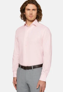 Regular Fit Cotton Dobby Shirt|Boggi Milano Fashion