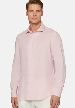 Regular Fit Linen Shirt|Boggi Milano Online