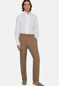 Regular Fit Linen Shirt|Boggi Milano Shop