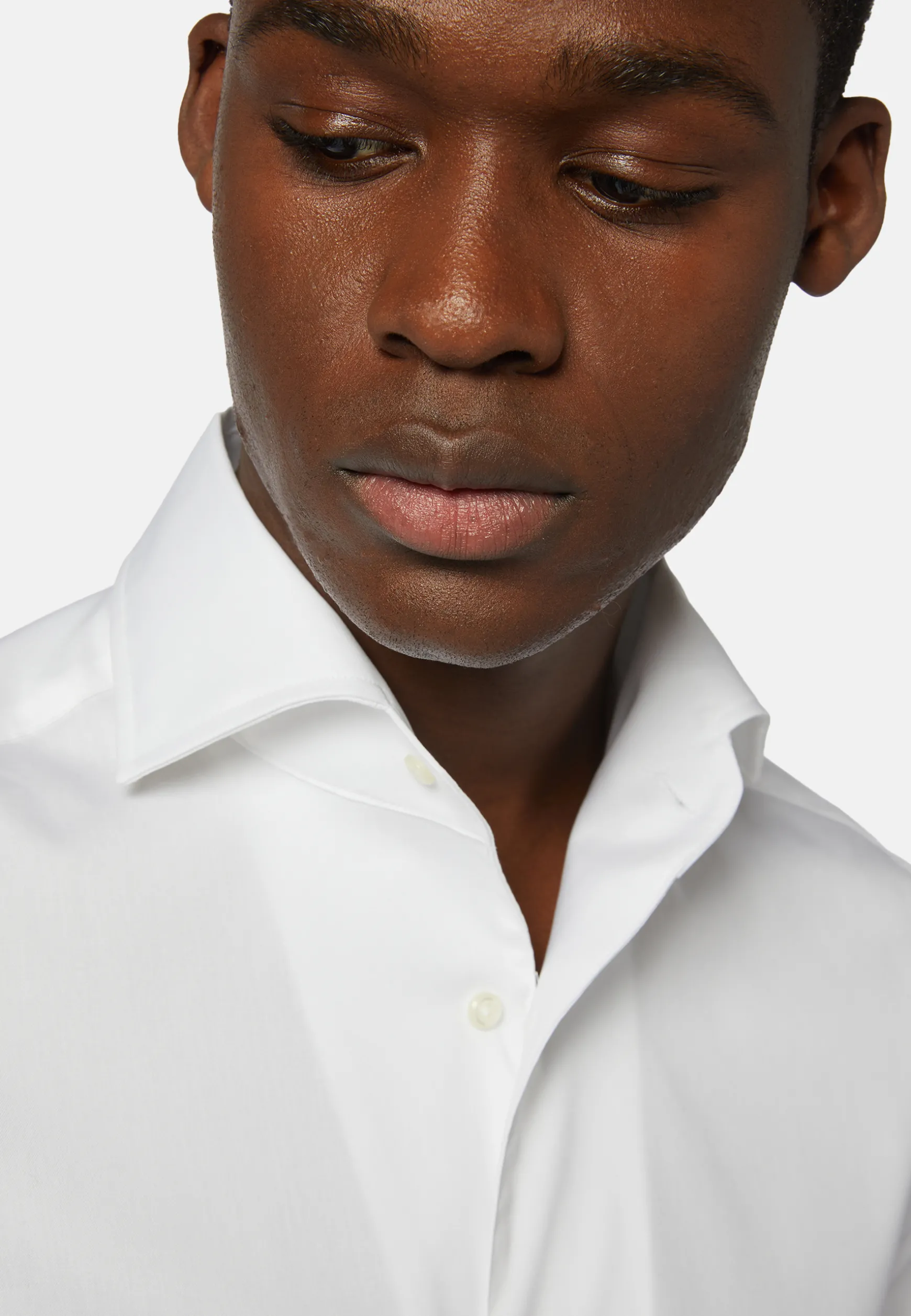 Regular Fit Pinpoint Cotton Shirt|Boggi Milano New