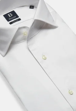 Regular Fit Pinpoint Cotton Shirt|Boggi Milano New