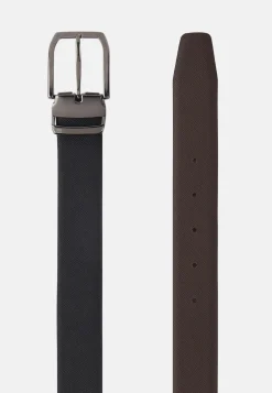Reversible Belt in Printed Leather|Boggi Milano Cheap