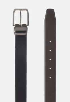 Reversible Smooth Leather Belt|Boggi Milano New