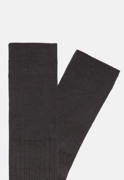 Ribbed Cotton Lisle Socks|Boggi Milano Fashion