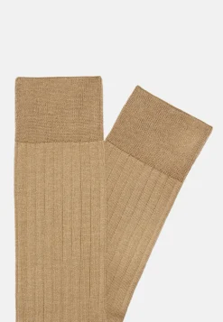 Ribbed Cotton Lisle Socks|Boggi Milano Best