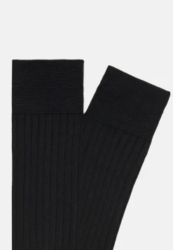 Ribbed Cotton Lisle Socks|Boggi Milano Flash Sale