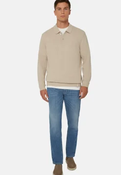 Polo Neck Jumper in a Cashmere Blend|Boggi Milano Best