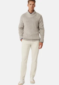 Shawl Neck Jumper in a Cashmere Blend|Boggi Milano Online