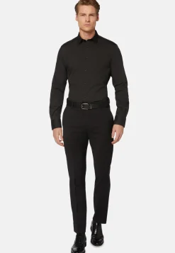 Slim Fit Shirt in Stretch Cotton|Boggi Milano Shop