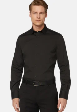 Slim Fit Shirt in Stretch Cotton|Boggi Milano Shop