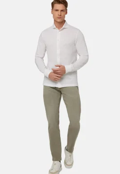 Slim Fit Polo Shirt in Filo Di Scozia Pique|Boggi Milano Outlet