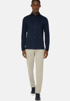 Slim Fit Polo Shirt in Filo Di Scozia Pique|Boggi Milano Outlet
