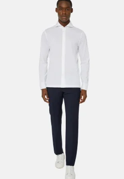 Slim Fit Polo Shirt in Filo Di Scozia Pique|Boggi Milano Fashion