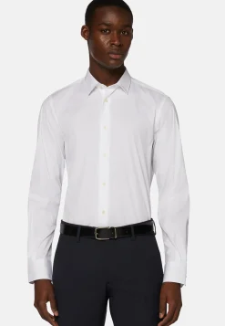 Slim Fit Shirt in Stretch Cotton|Boggi Milano Hot