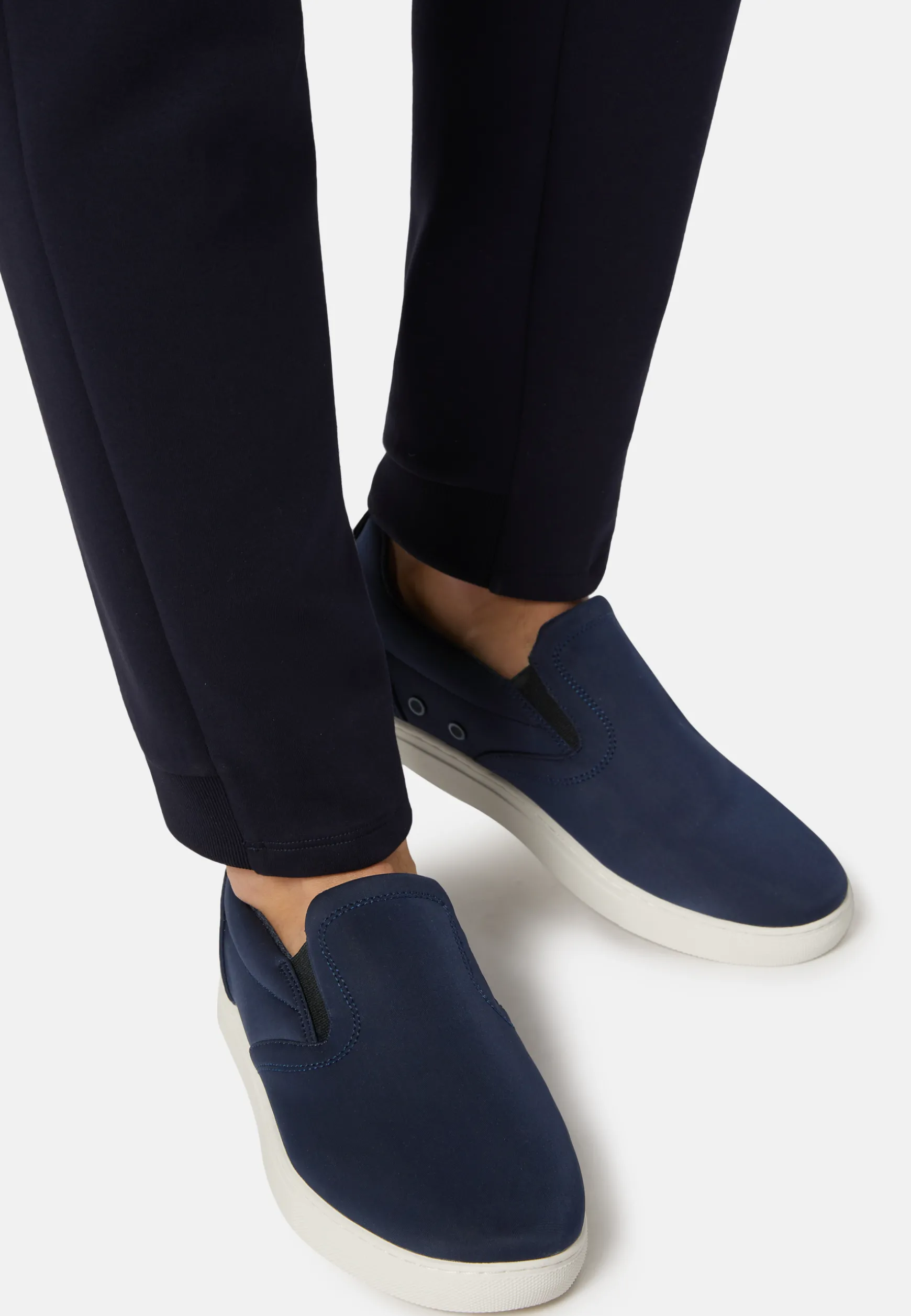 Slip-Ons In Technical Fabric|Boggi Milano New