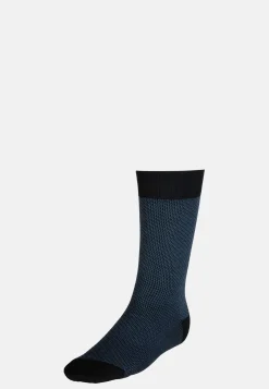 Socks with Micro Pattern in Organic Cotton|Boggi Milano Online