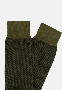 Socks with Micro Pattern in Organic Cotton|Boggi Milano New