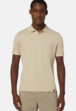 Spring High-Performance Piqu&eacute; Polo Shirt|Boggi Milano Shop