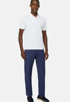 Spring High-Performance Piqu&eacute; Polo Shirt|Boggi Milano Discount