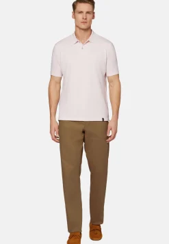 Spring High-Performance Piqu&eacute; Polo Shirt|Boggi Milano Best