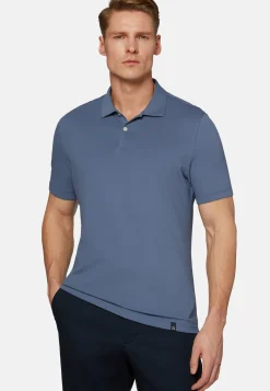 Spring High-Performance Piqu&eacute; Polo Shirt|Boggi Milano Hot