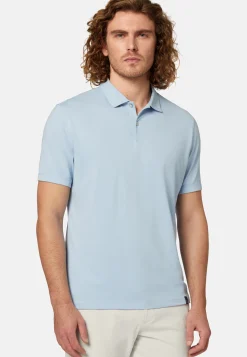 Spring High-Performance Piqu&eacute; Polo Shirt|Boggi Milano Store