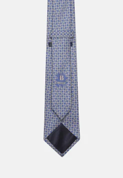 Stirrup Pattern Silk Tie|Boggi Milano Clearance