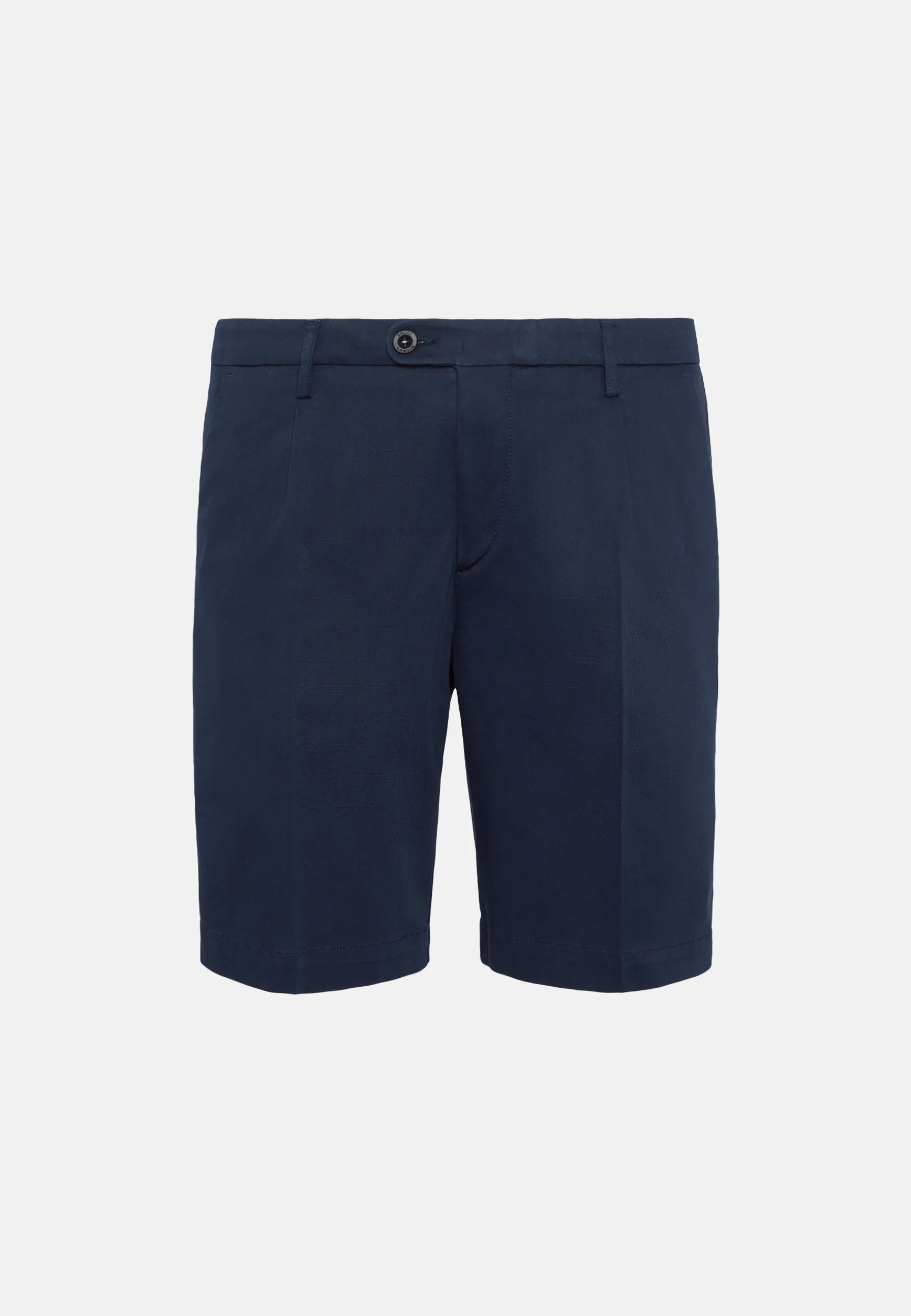 Stretch Cotton and Tencel Bermuda Shorts|Boggi Milano Fashion