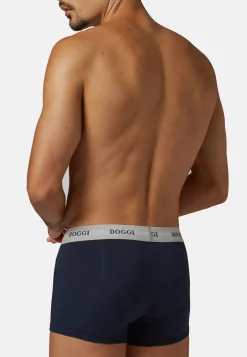 Stretch Cotton Jersey Boxer Shorts|Boggi Milano New