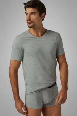 Stretch Cotton Jersey T-shirt|Boggi Milano Hot