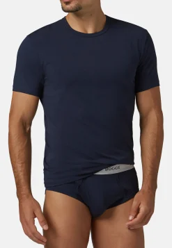 Stretch Cotton Jersey T-shirt|Boggi Milano Store