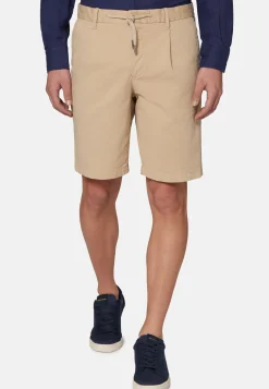 Stretch Cotton Summer Bermuda Shorts|Boggi Milano Online