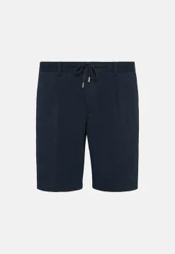 Stretch Cotton Summer Bermuda Shorts|Boggi Milano Store