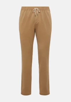 Stretch Cotton/Tencel Pants|Boggi Milano Shop
