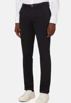 Stretch Cotton/Tencel Pants|Boggi Milano Flash Sale