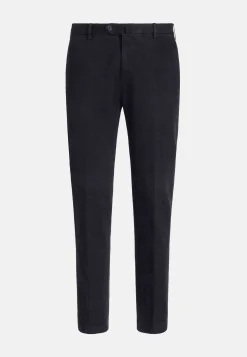 Stretch Cotton/Tencel Pants|Boggi Milano Shop