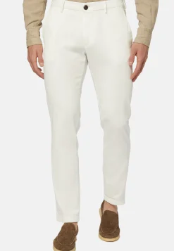 Stretch Cotton/Tencel Pants|Boggi Milano Cheap
