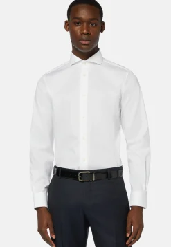Stretch P.Point Napoli Collar Shirt Regular Fit|Boggi Milano Fashion