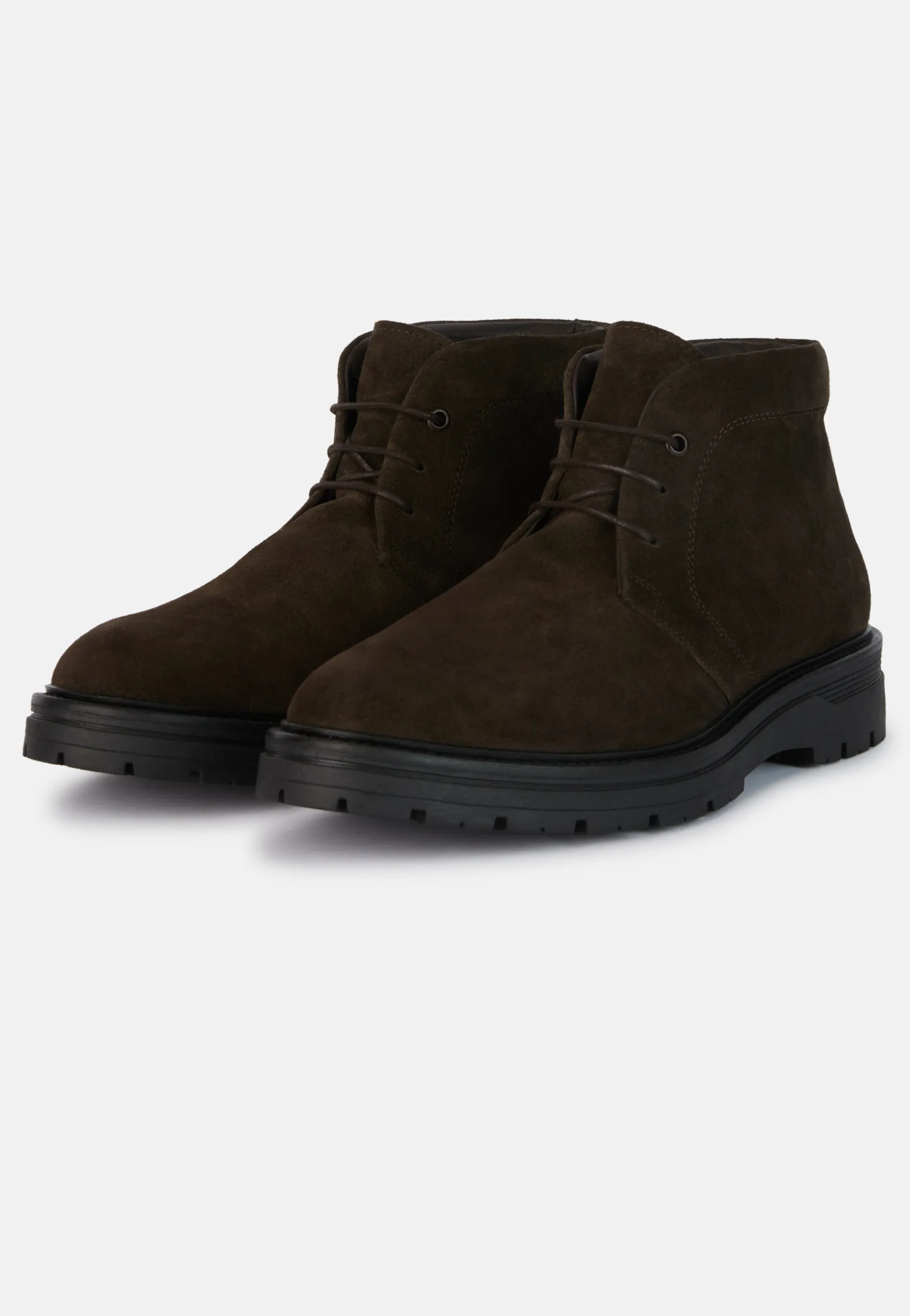 Suede Leather Ankle Boots|Boggi Milano Shop