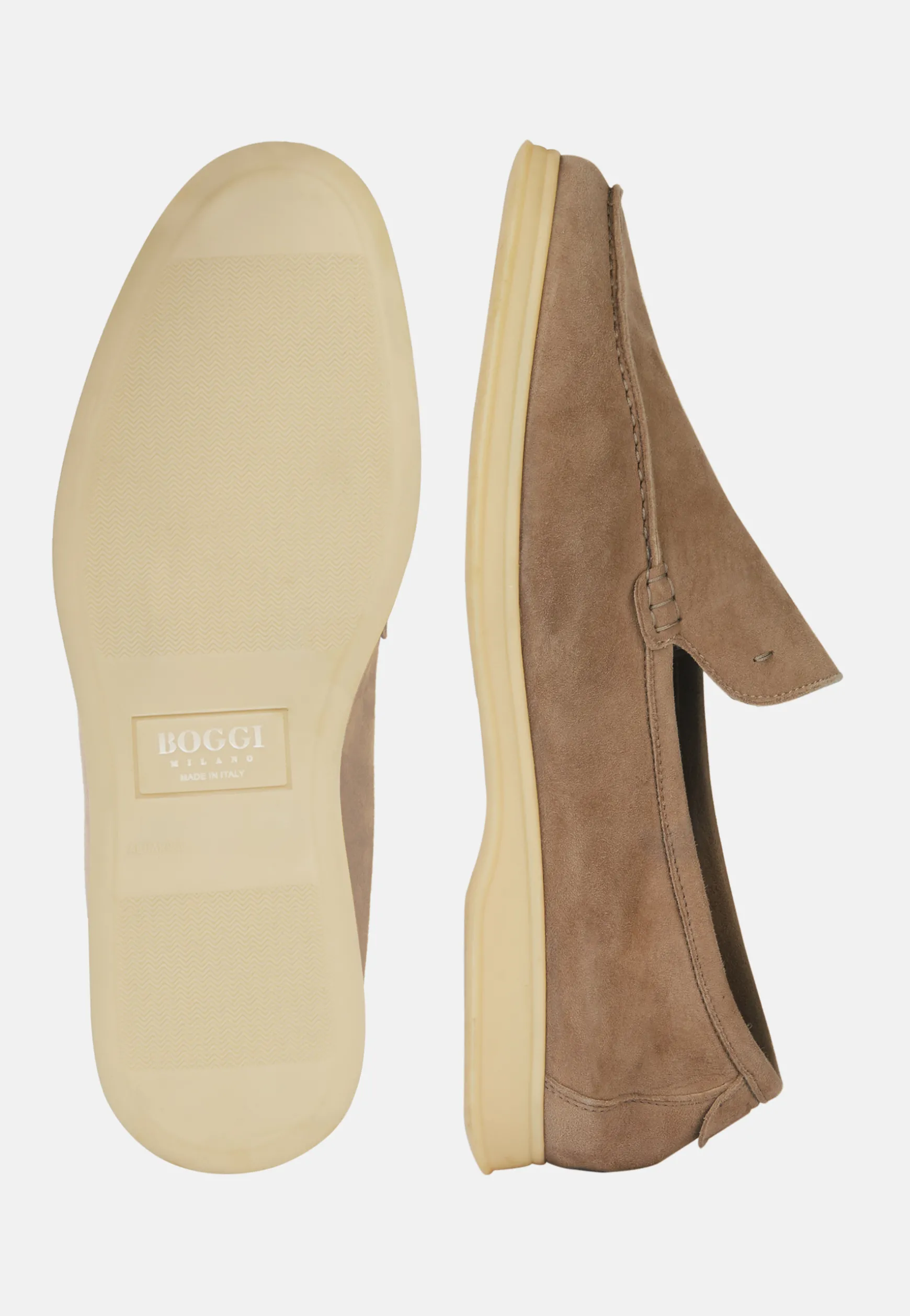 Suede Loafers|Boggi Milano Store