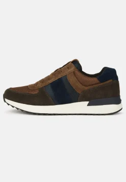 Tec Fabric Leather Sneakers Running|Boggi Milano Flash Sale