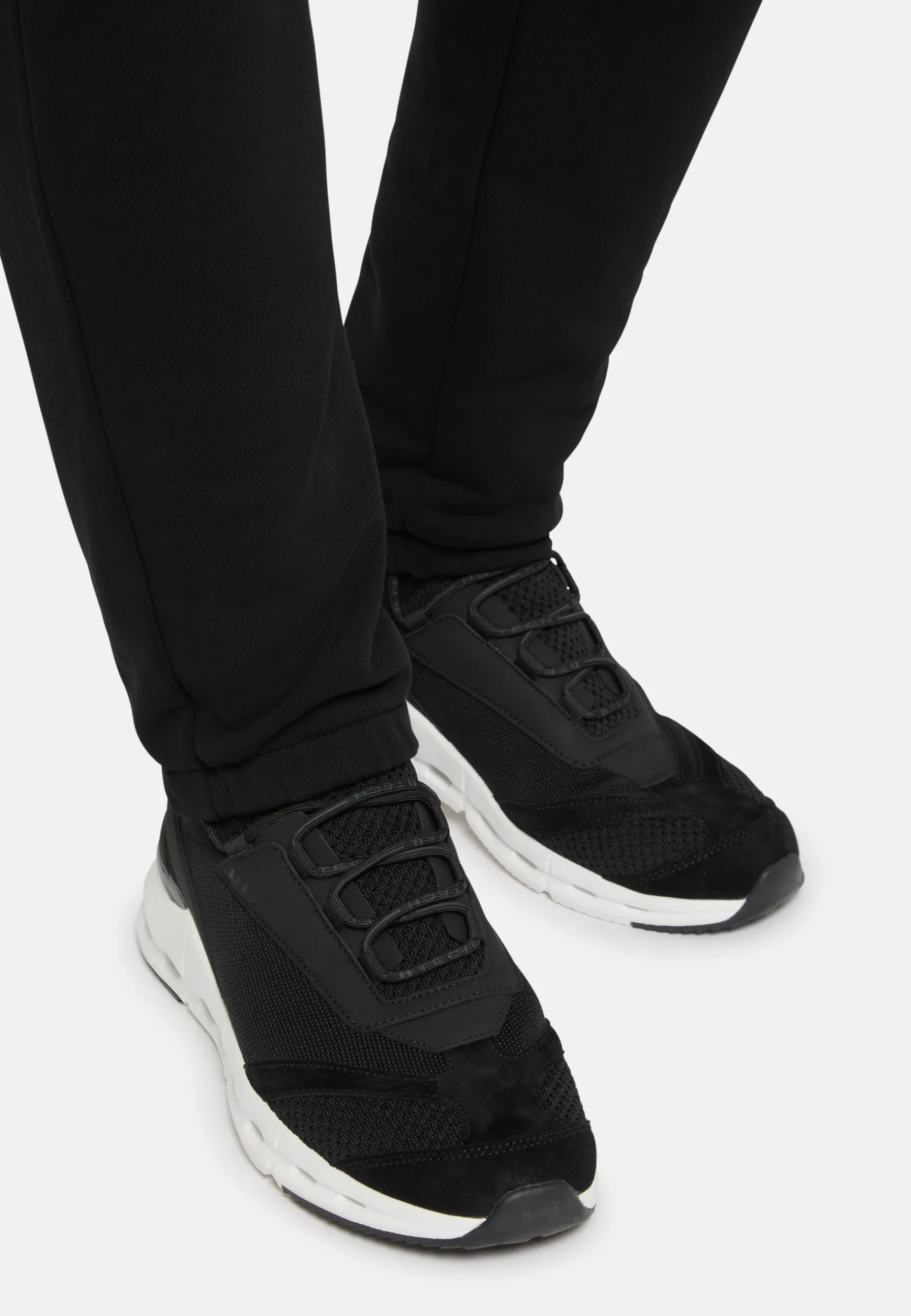 Tech Sneakers In Jersey|Boggi Milano New