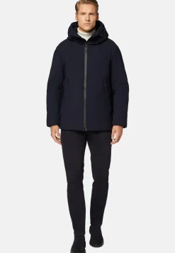 Technical Fabric Padded Block Jacket|Boggi Milano Outlet