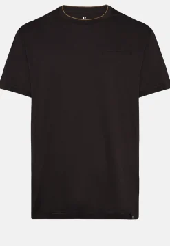 T-Shirt in Cotton and Tencel Jersey|Boggi Milano Best