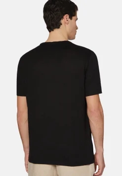 T-Shirt in Stretch Linen Jersey|Boggi Milano Cheap