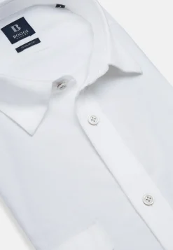 Cotton Tencel Shirt Regular Fit|Boggi Milano Shop