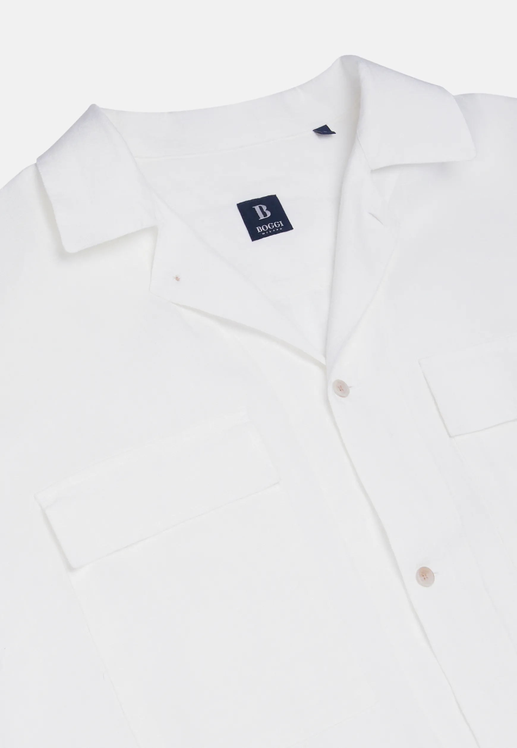 Linen Camp Overshirt|Boggi Milano Best