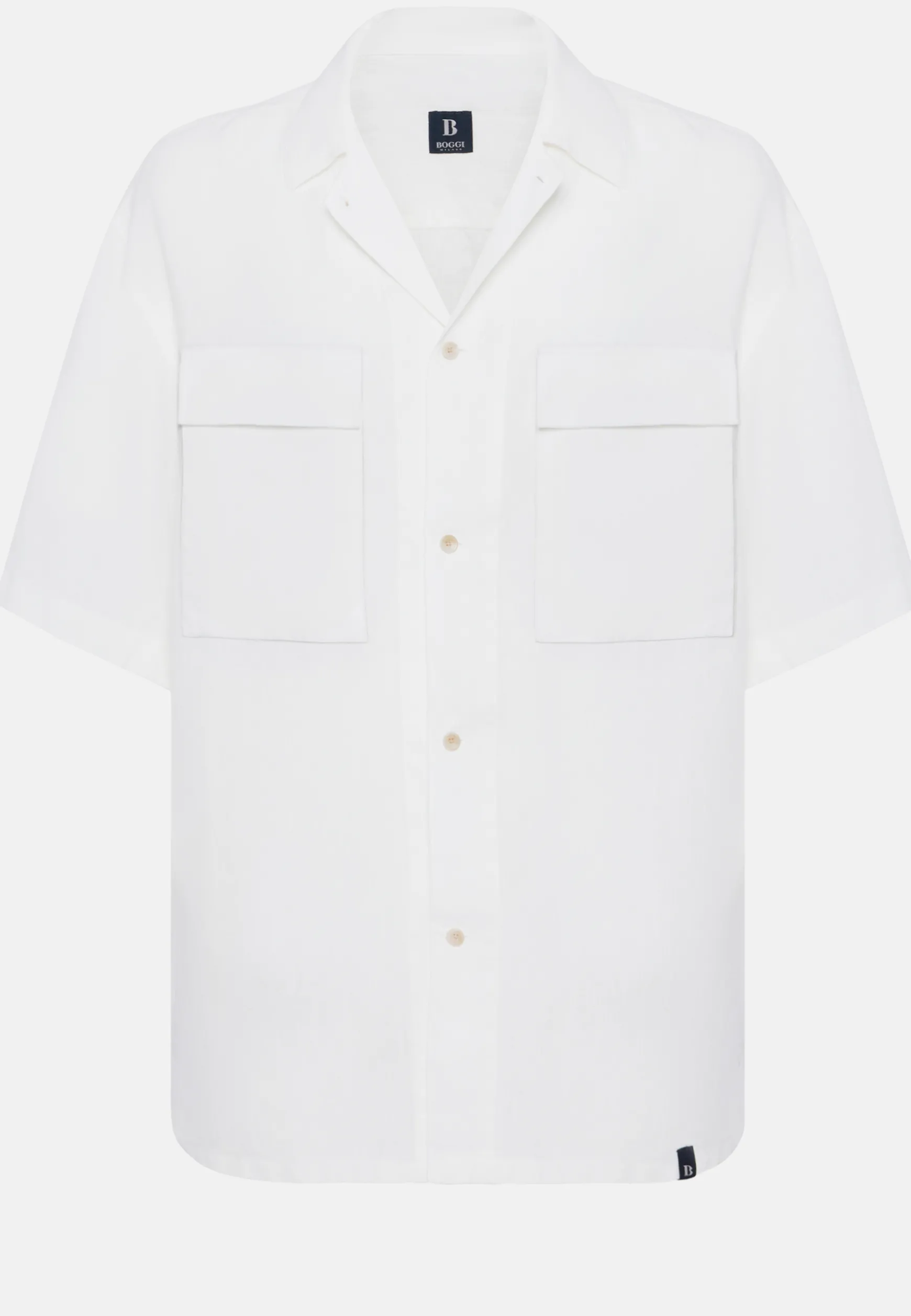 Linen Camp Overshirt|Boggi Milano Best