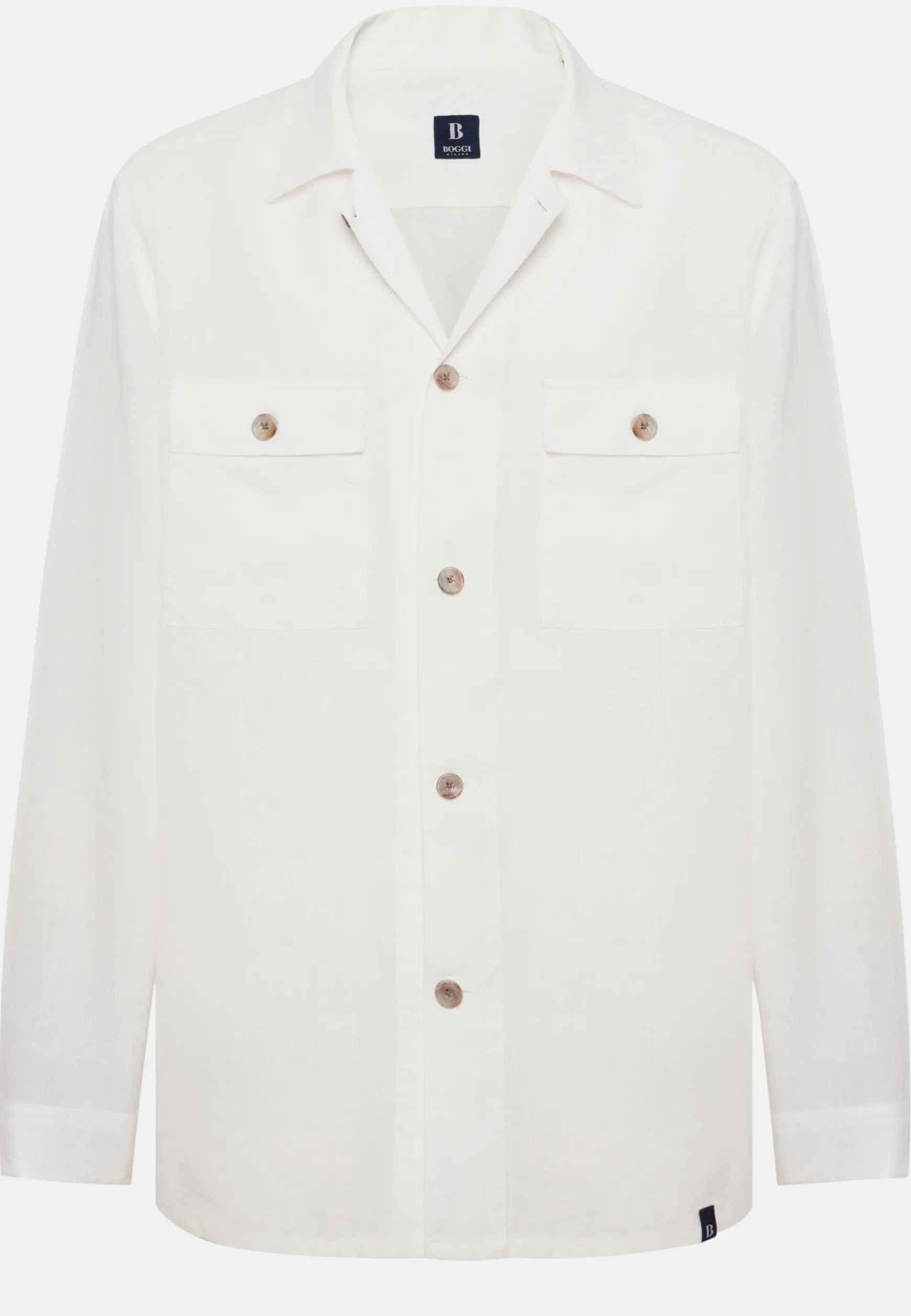Linen Camp Overshirt|Boggi Milano Hot